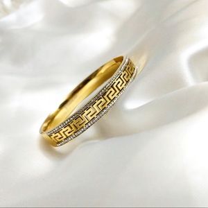 Greek Key Bangle